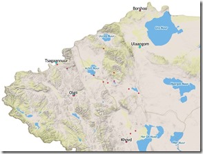 Western_Provinces_of_Mongolia_with_GPS_Lakes